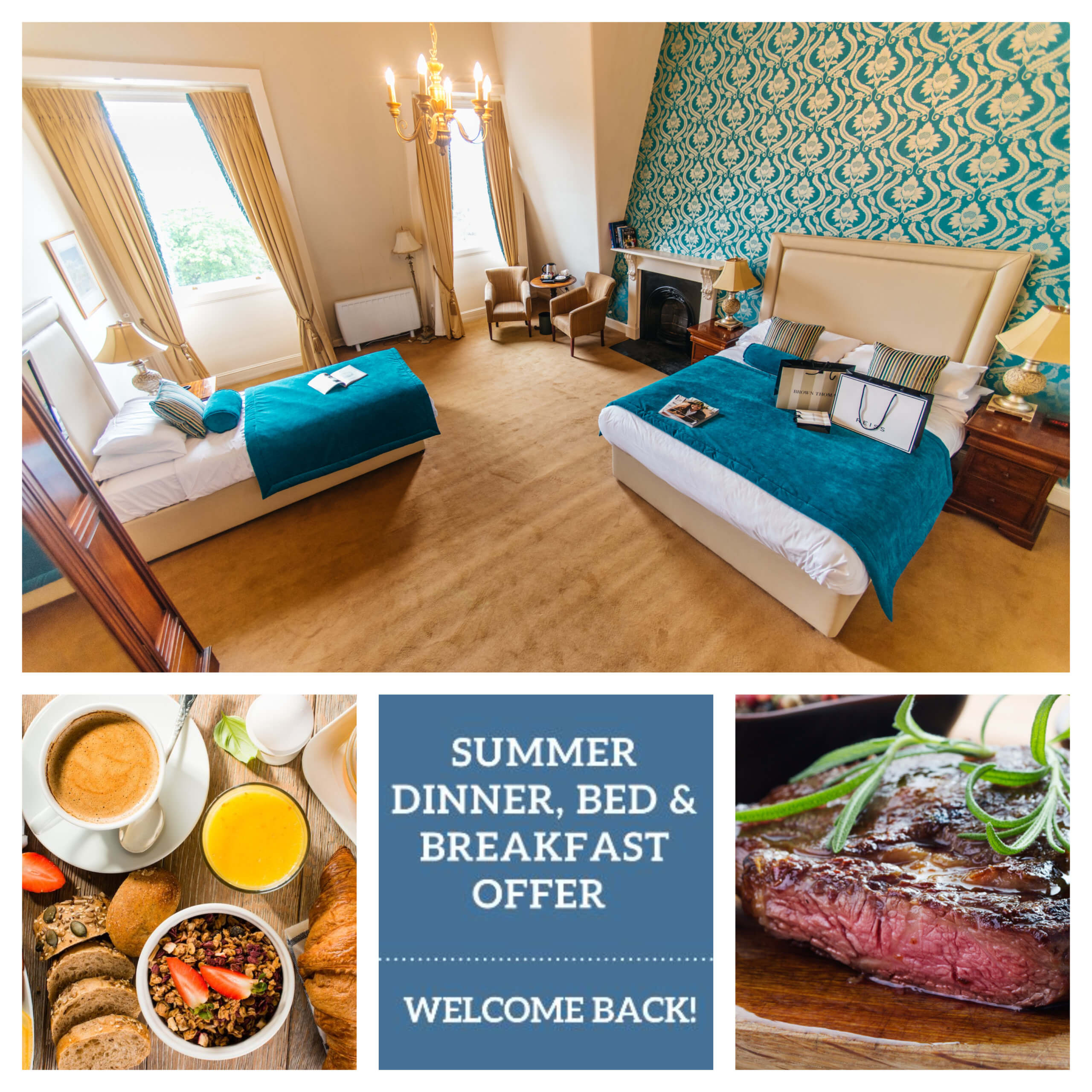 Summer dinner, bed & breakfast offer EXTENDED | Stephen’s Green Club